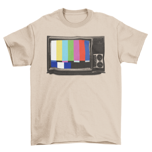 Vintage Retro Style TV VHS Video television Song Signal illustration